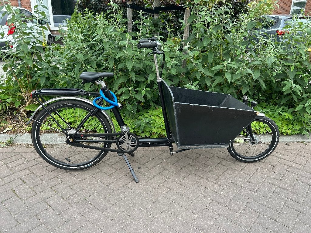 Bakfiets, Gebruikt, Elektrisch, 1 kind, Trommelrem