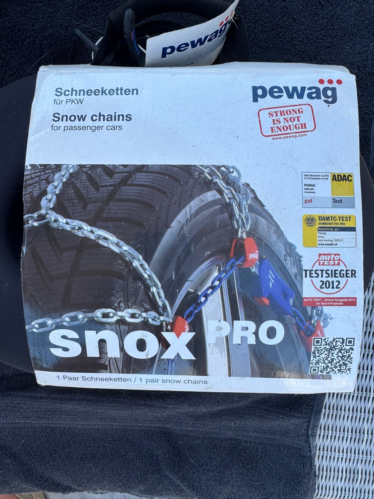 Pewag Snox Pro sneeuwkettingen voor personenauto's, Ophalen of Verzenden, Zo goed als nieuw