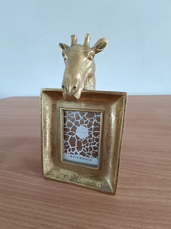 Riverdale Fotolijstje Giraffe | 5,5x7,8cm, Info@riverdale.nl, Nieuw, Riverdale B.V., Ophalen of Verzenden