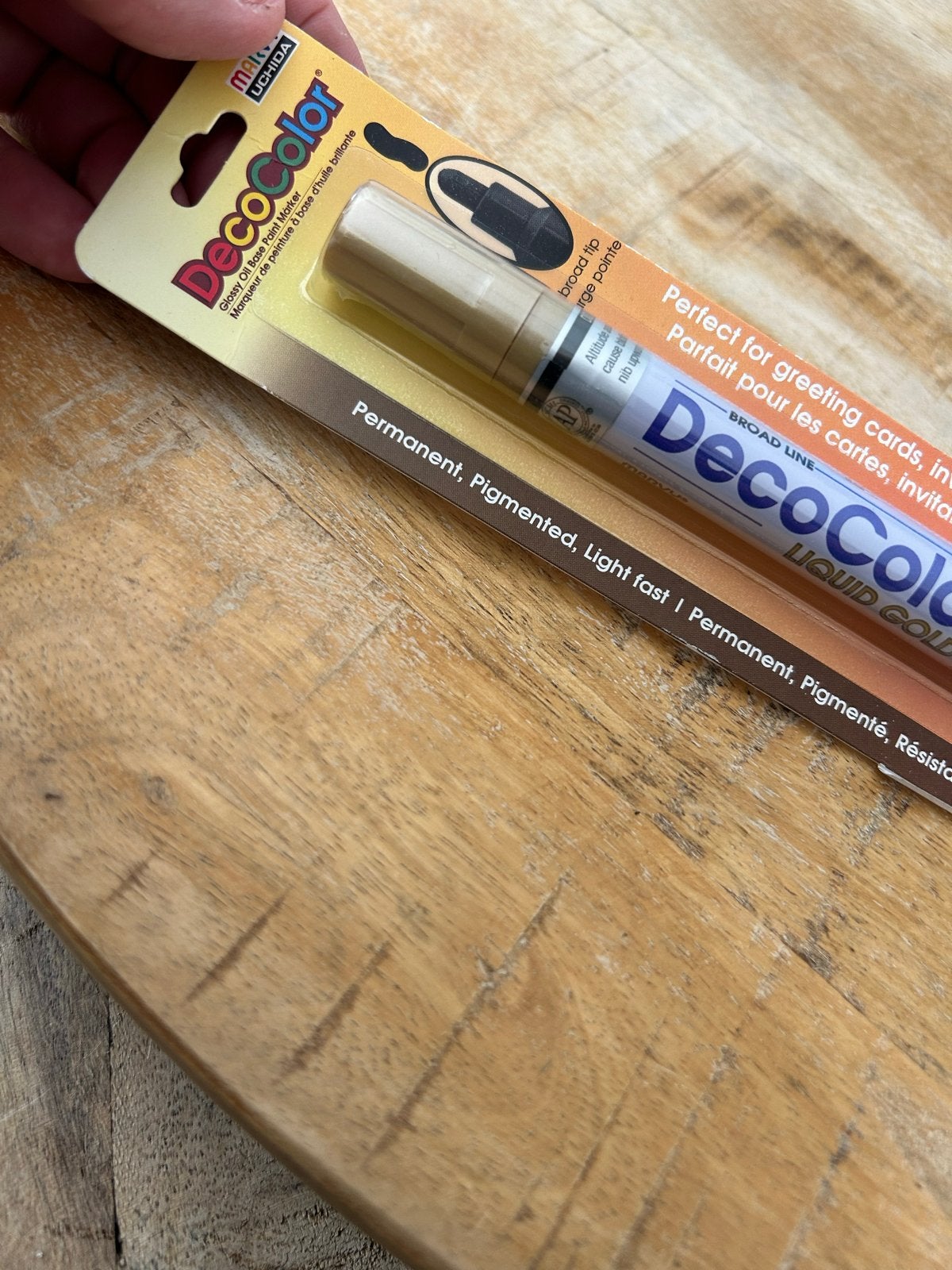 DecoColor Liquid Gold Multi Surface Marker - Nieuw, Ophalen of Verzenden, Nieuw, Overige typen