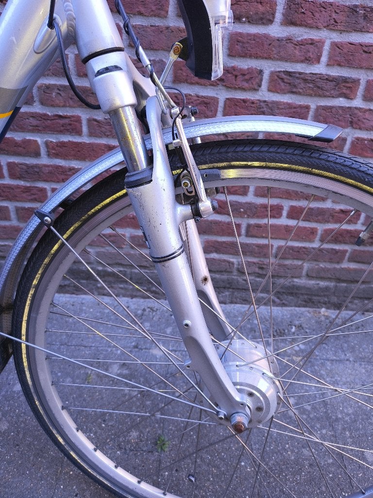 bikkel voorwiel met motor 24 volt, Ophalen of Verzenden, Gebruikt, Overige merken