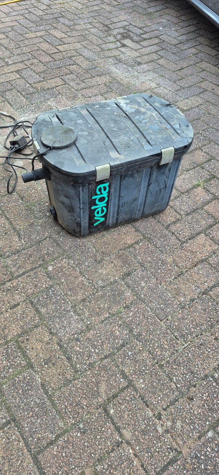 Velda vijverfilter met UV lamp (lamp moet vervangen), Ophalen of Verzenden, Gebruikt, Vijverfilter