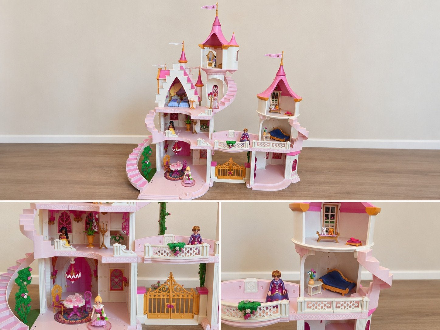 Playmobil Prinsessenkasteel Groot, Kinderen en Baby's, Speelgoed | Playmobil, Ophalen, Complete set, Zo goed als nieuw, Kasteel/Fort