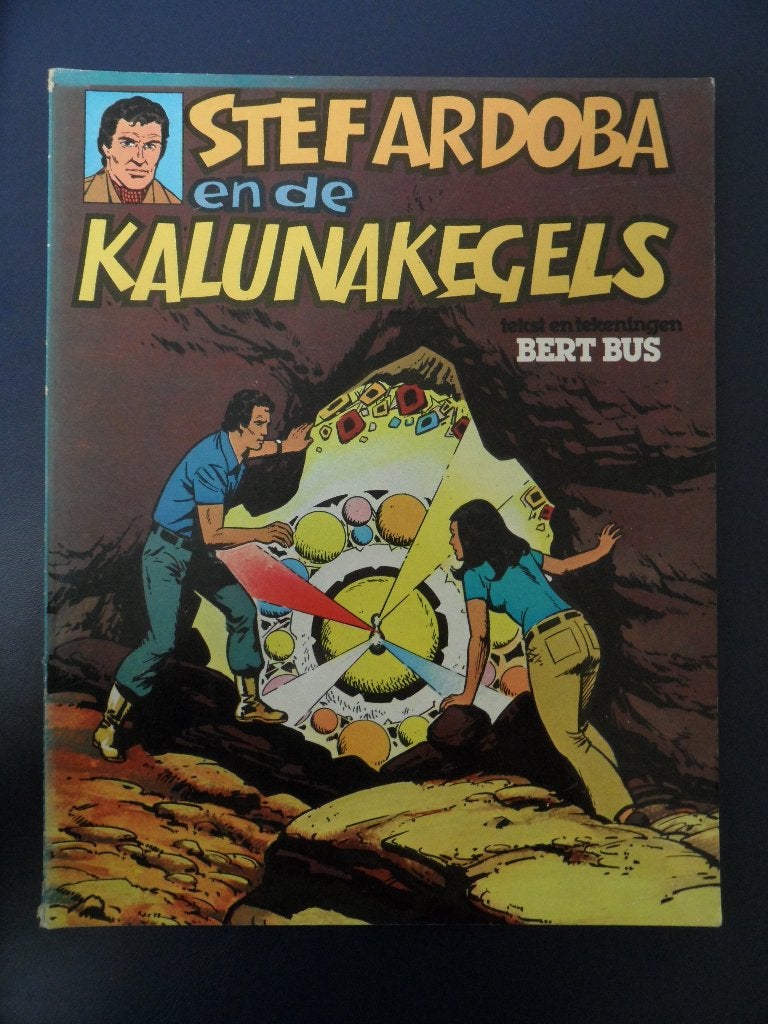 Stef Ardoba en de Kalunakegels. 1976, Boeken, Eén stripboek, Ophalen of Verzenden, Gelezen