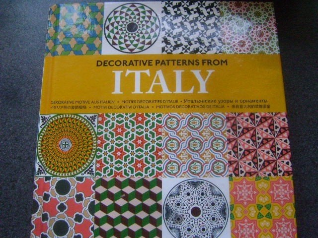 decorative patterns from italy, Boeken, Ophalen of Verzenden, Overige onderwerpen