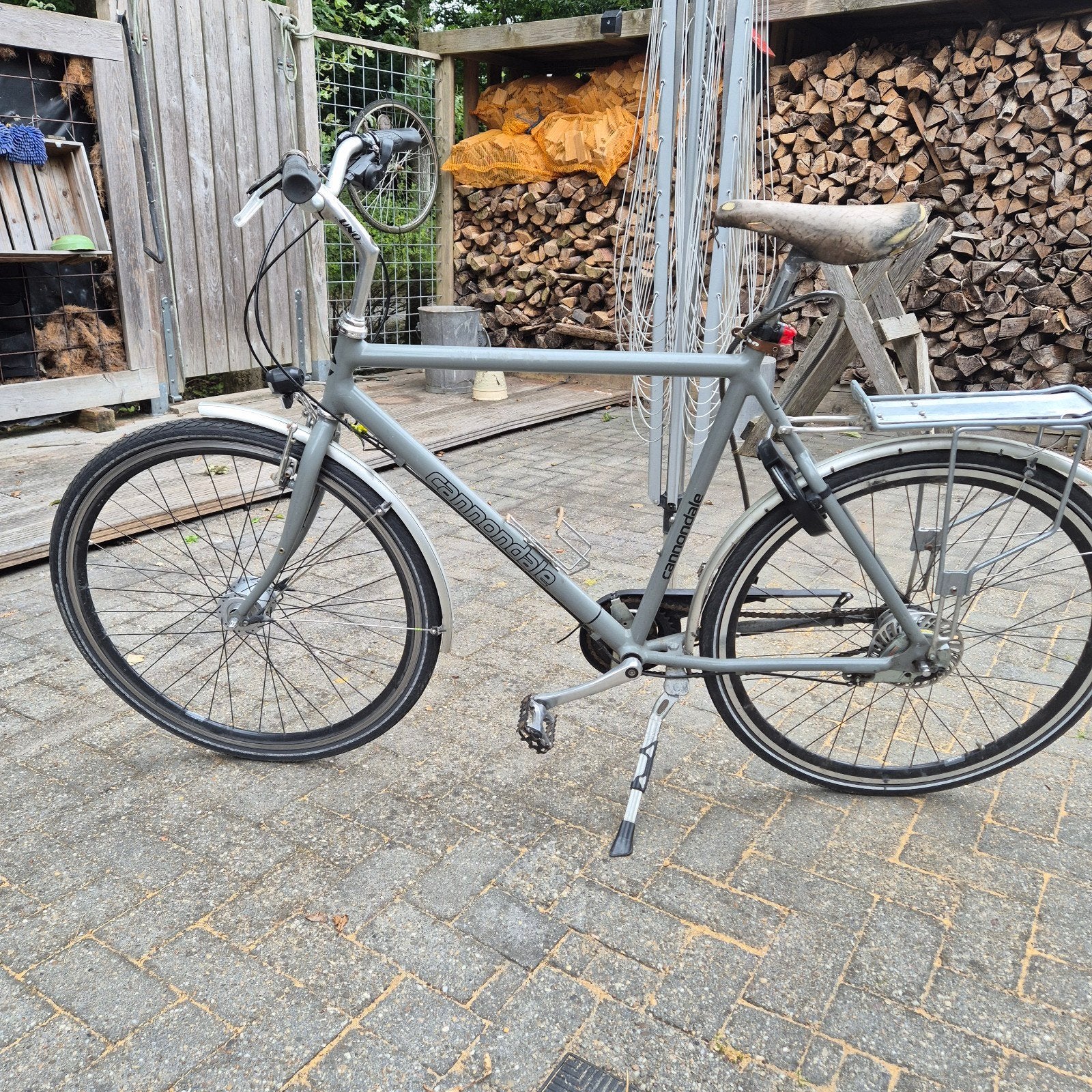 Cannondale C300 herenfiets 58 cm met naafdynamo en Nexus, Fietsen en Brommers, Fietsen | Heren | Herenfietsen, 57 tot 61 cm, Ophalen of Verzenden