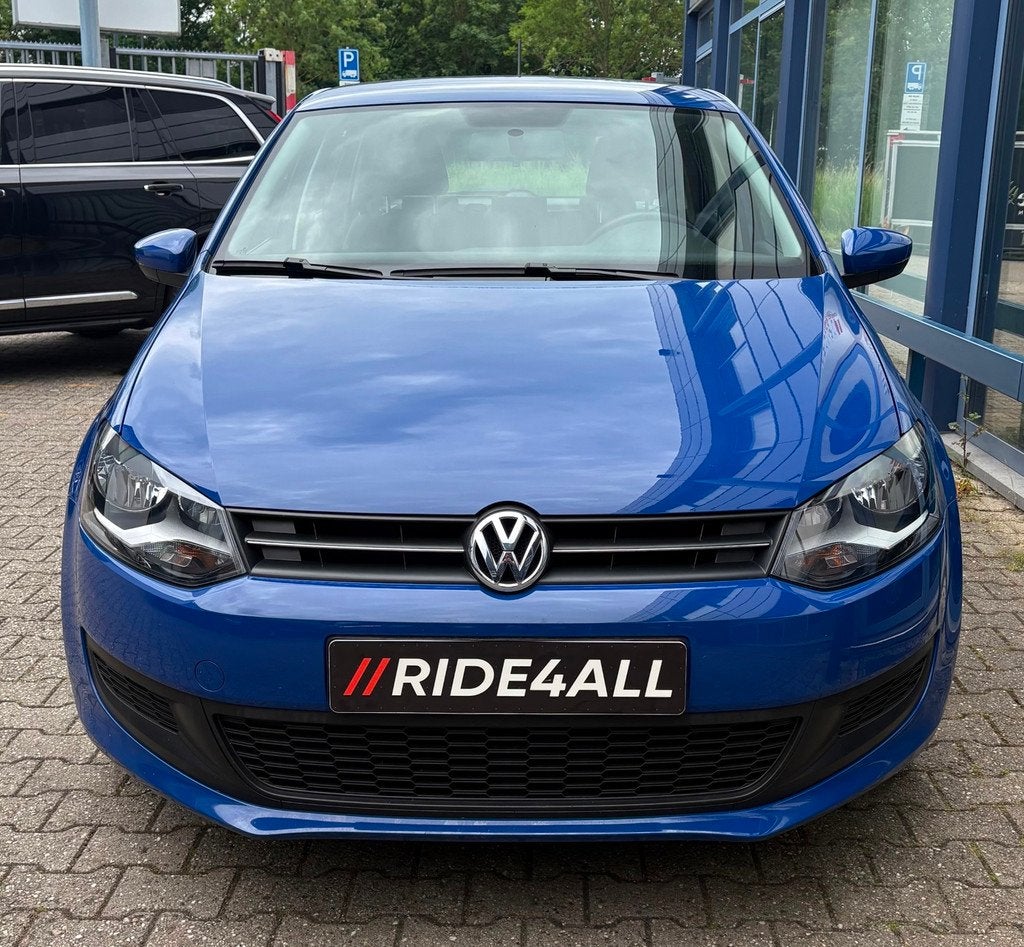 Volkswagen Polo 1.4-16V Comfortline/CRUISE/NAP/AIRCO, Auto's, Volkswagen, Voorwielaandrijving, Zwart, 4 cilinders, Blauw