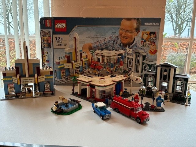 Lego Town Plan 10184, Lego, Ophalen of Verzenden, Zo goed als nieuw, Icons