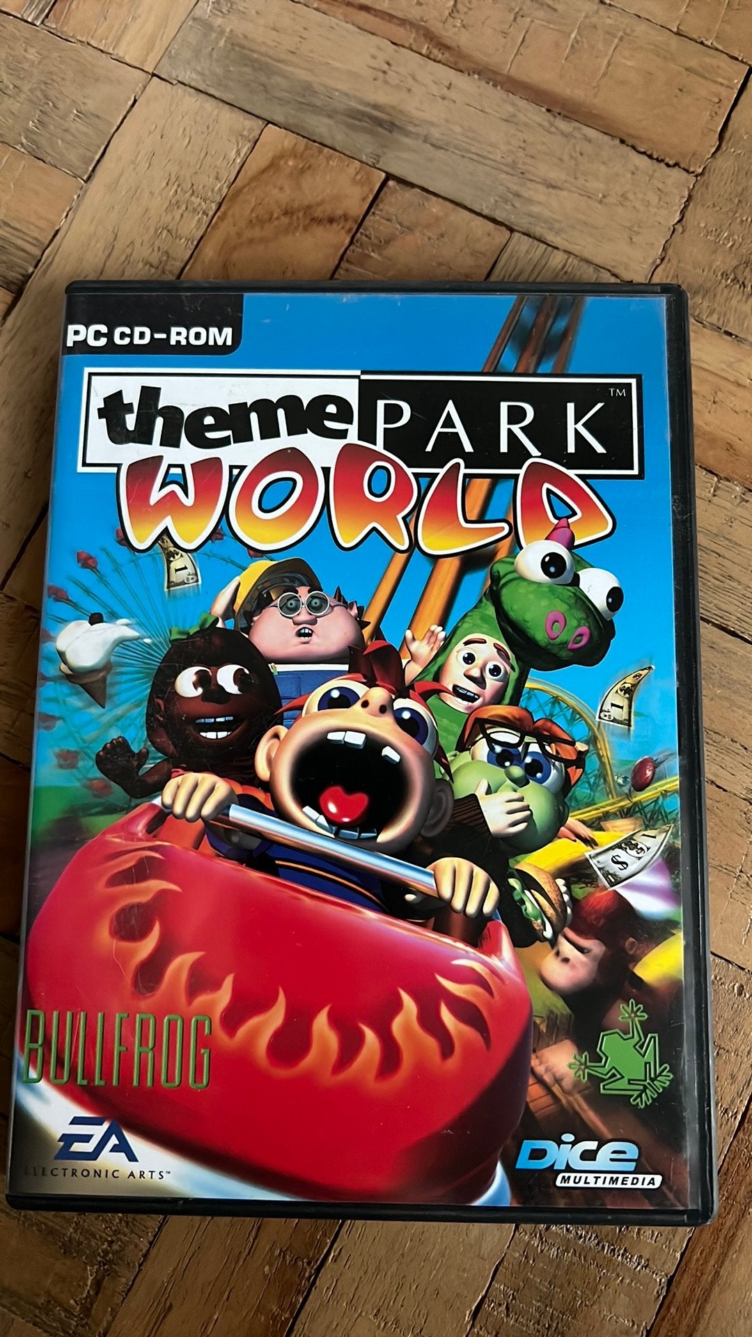 Theme Park World pc game, Spelcomputers en Games, Games | Pc, Verzenden, 1 speler, Zo goed als nieuw, Vanaf 3 jaar