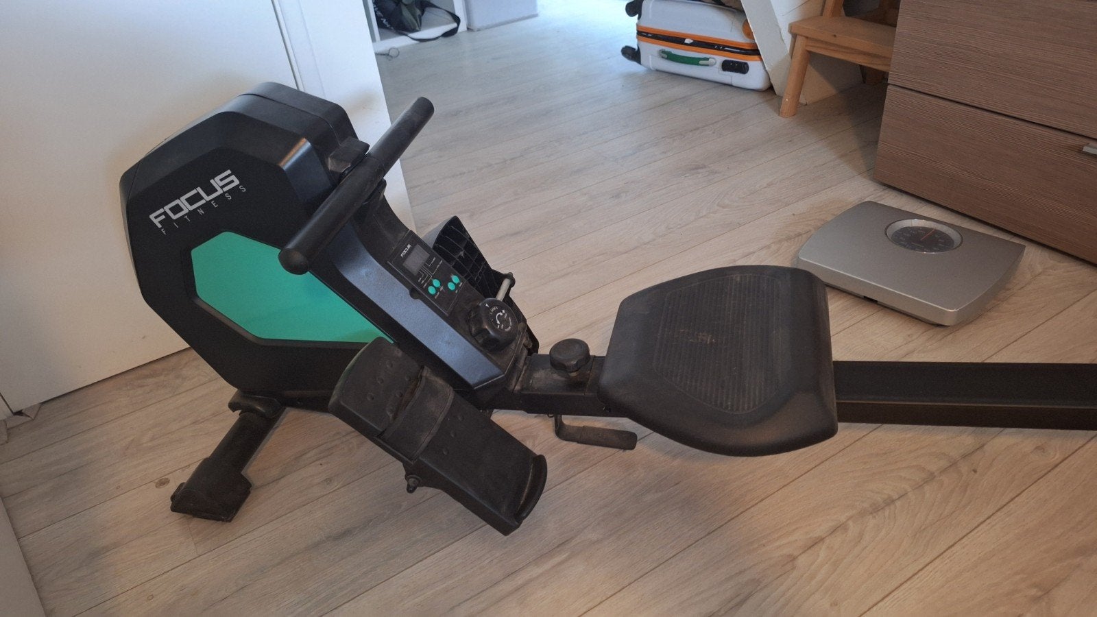 Focus Fitness Roeitrainer Row 2, Ophalen, Gebruikt, Rug, Metaal
