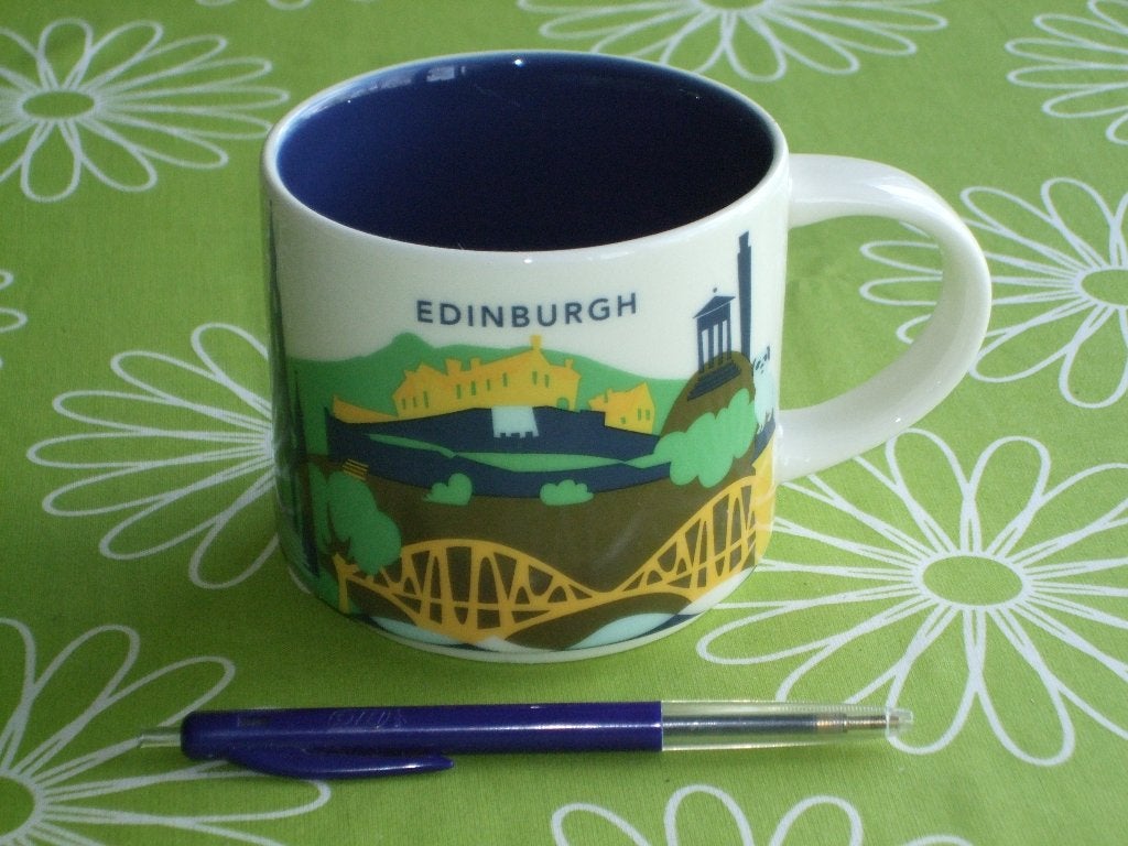 Starbucks Mug Edinburgh - 2017 - 414 ml, Verzamelen, Overige Verzamelen, Zo goed als nieuw, Ophalen of Verzenden