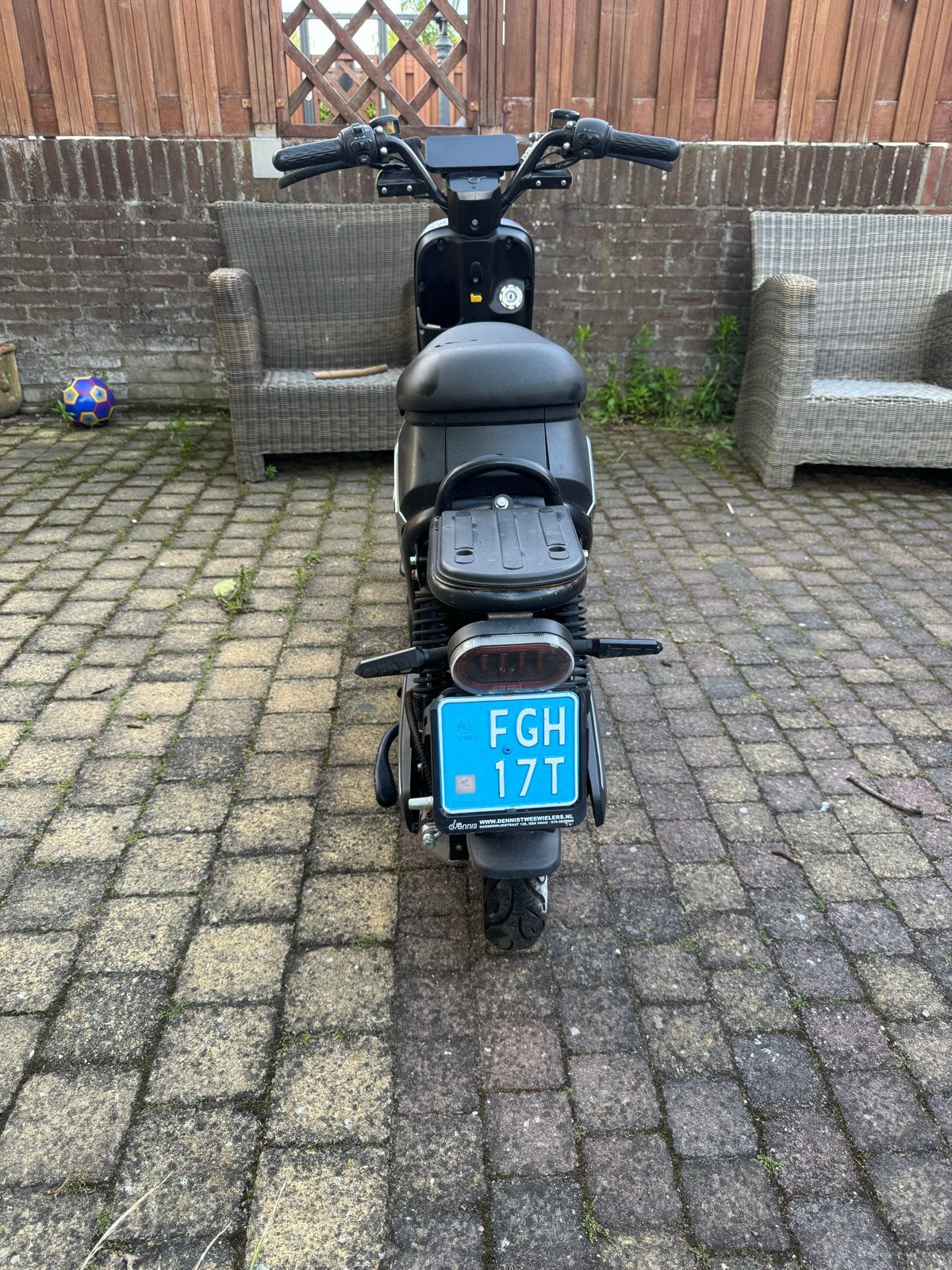 IVA E-GO S2 Elektrische Scooter - Blauw Kenteken, Ophalen of Verzenden, Gebruikt, Elektrisch, Overige merken