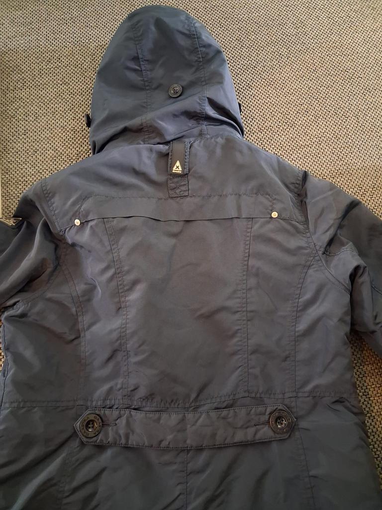Gaastra winterjas met teddy voering - Maat XXL, Ophalen of Verzenden, Gedragen, Maat 46/48 (XL) of groter, Blauw