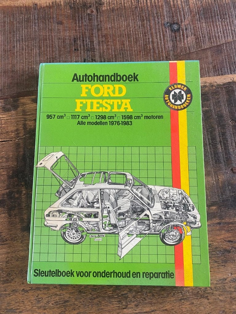 Auto handboek Ford Fiesta Citroen Visa, Ophalen of Verzenden, Zo goed als nieuw, Ford