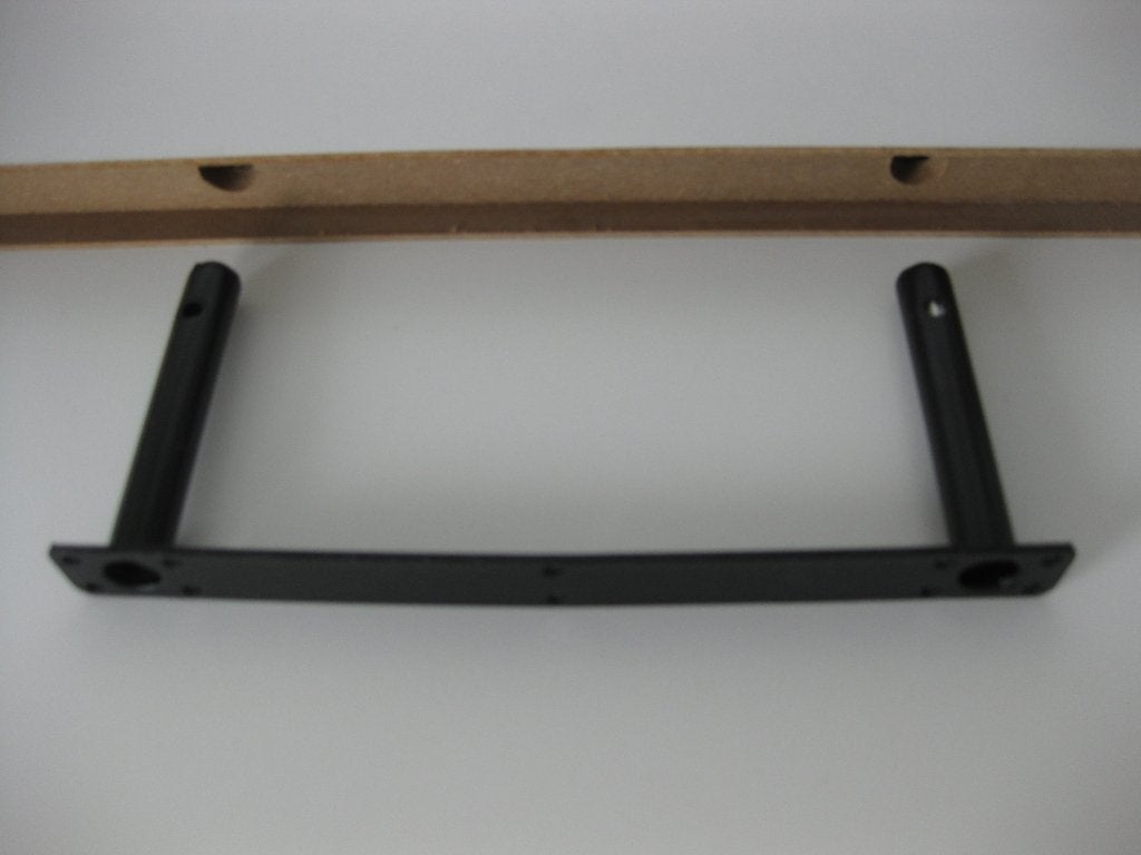 Plank wit gefineerd mdf met verborgen ophangbeslag 60 cm, Doe-het-zelf en Verbouw, Hout en Planken, 25 tot 50 mm, Nieuw, Ophalen of Verzenden