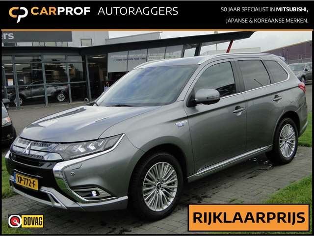 Mitsubishi Outlander 2.4 Phev 4wd Instyle | Schuifdak | Leer, Auto's, 4 cilinders, Overige brandstoffen, 120 €/maand, Bedrijf