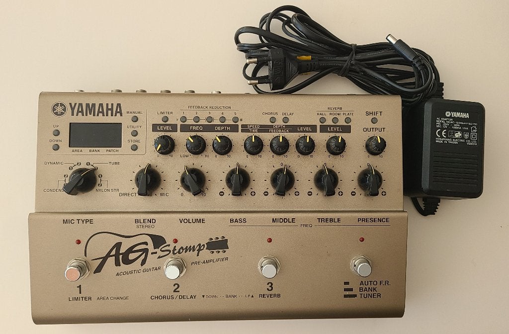 Yamaha AG Stomp, Ophalen of Verzenden, Gebruikt, Gitaar, Minder dan 50 watt