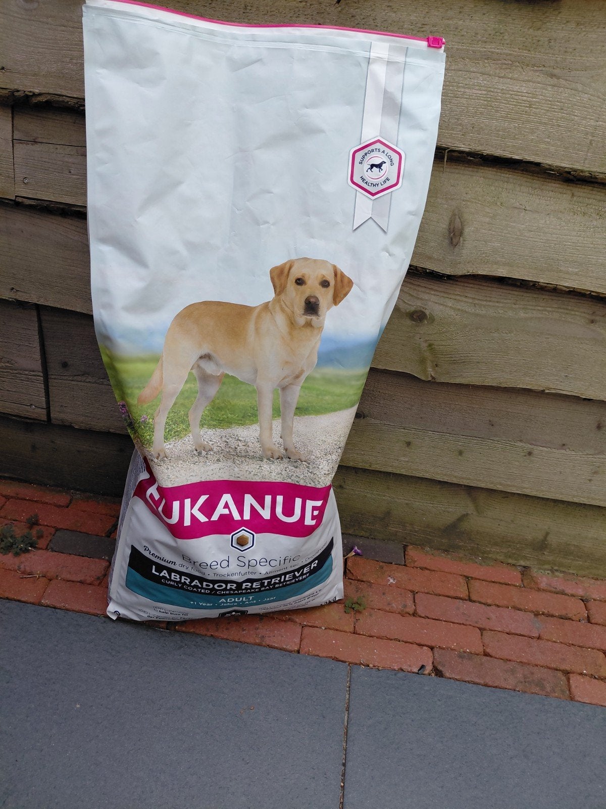EUKANUBA HONDEVOER labrador, Ophalen, Hond