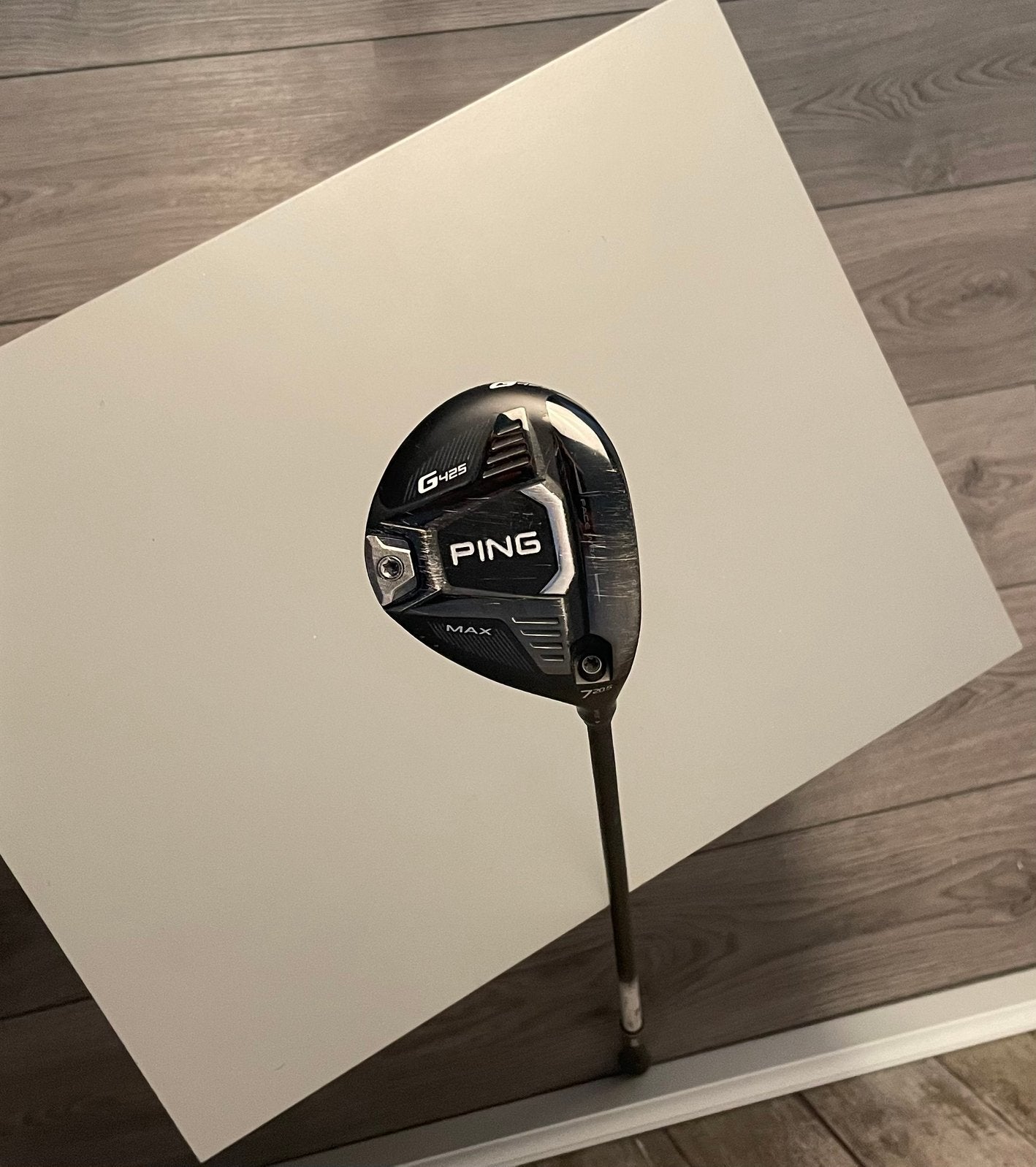 Ping G425 Max 7 Wood | Rogue 80g Stiff | Superstaat, Ophalen of Verzenden, Zo goed als nieuw, Club, Ping