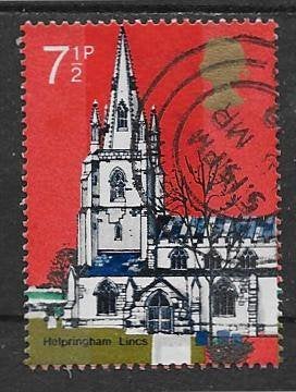 Engeland 1972   Kerk    600, Postzegels en Munten, Ophalen of Verzenden, Gestempeld