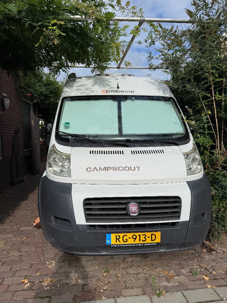 Camper Fiat Ducato Maxi 640  Multi-jet 120 lengtebedden, Caravans en Kamperen, Fiat, Tot en met 2, 6 tot 7 meter, Watertank (Schoon)