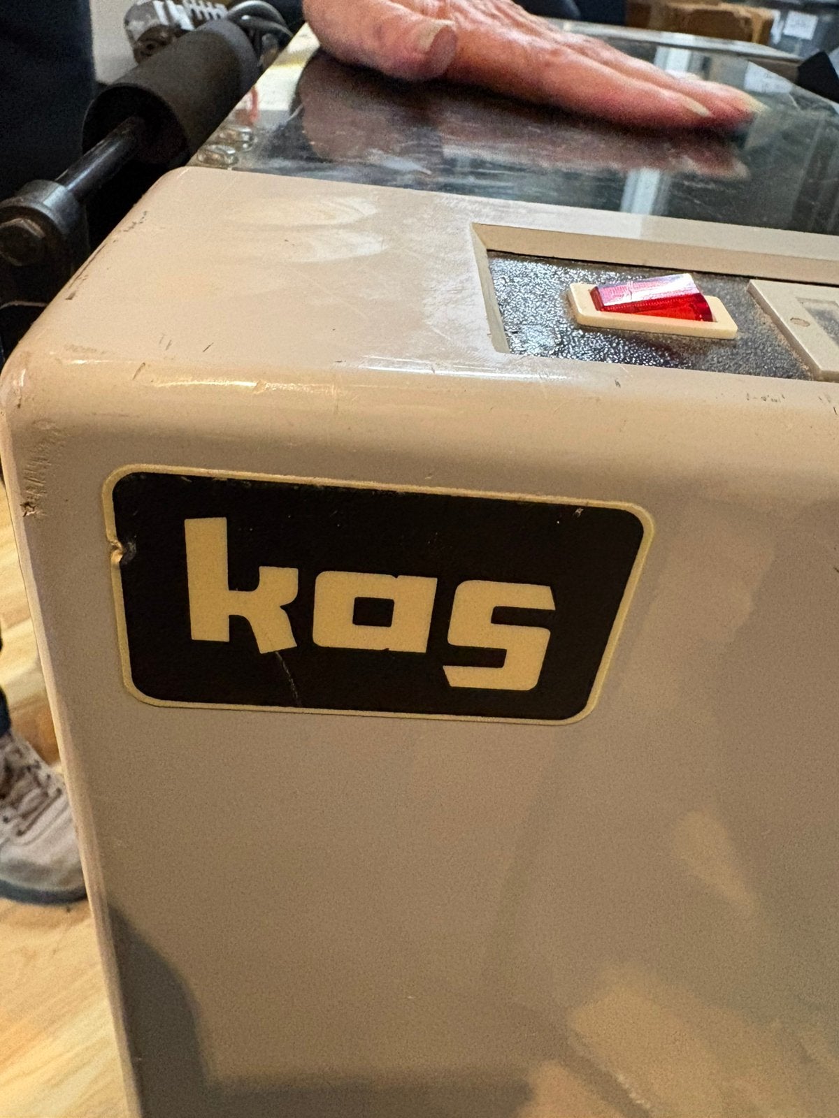 Niet en vouw machine, Ophalen, Gebruikt