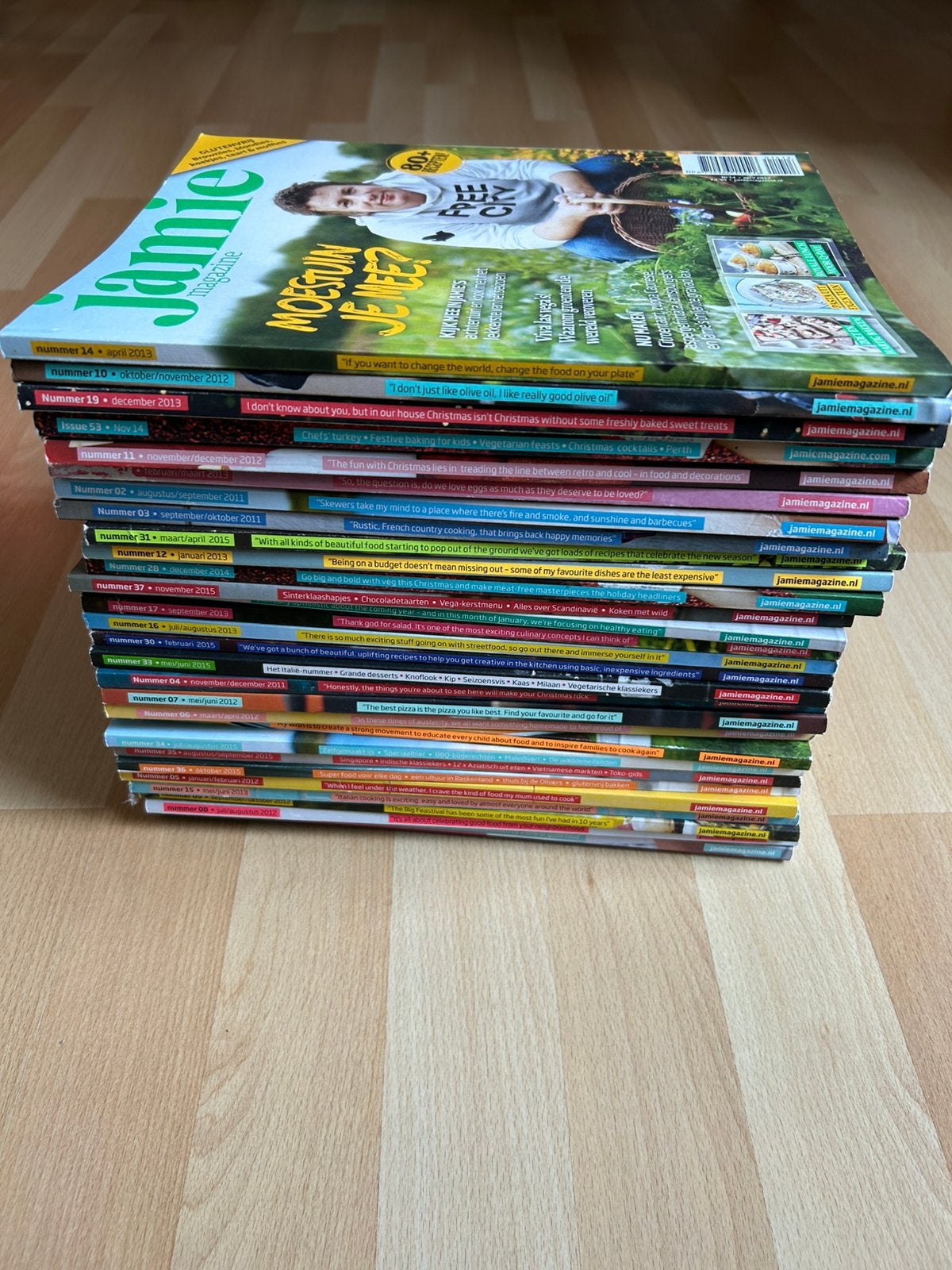 Igs! 29 x Jamie Oliver magazine, Ophalen of Verzenden, Gelezen, Overige typen