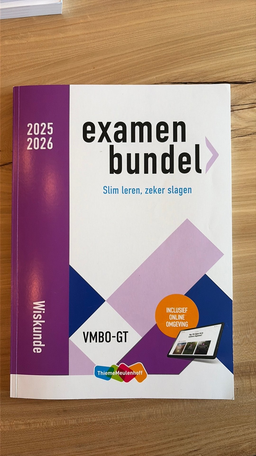 Examenbundel wiskunde VMBO GEMENGD TL MAVO, Boeken, Ophalen of Verzenden, Zo goed als nieuw, VMBO