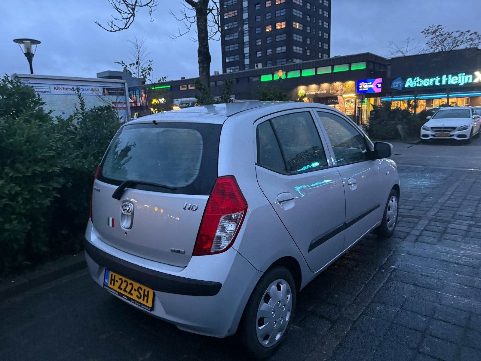 Hyundai i10 1.25 I 5DR 2009 Grijs, Auto's, 905 kg, Particulier, I10, Zilver of Grijs