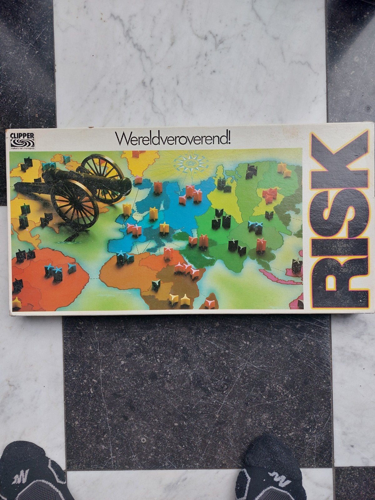 Risk Wereldveroverend! Bordspel van Clipper, Drie of vier spelers, Ophalen of Verzenden, Gebruikt, Clipper