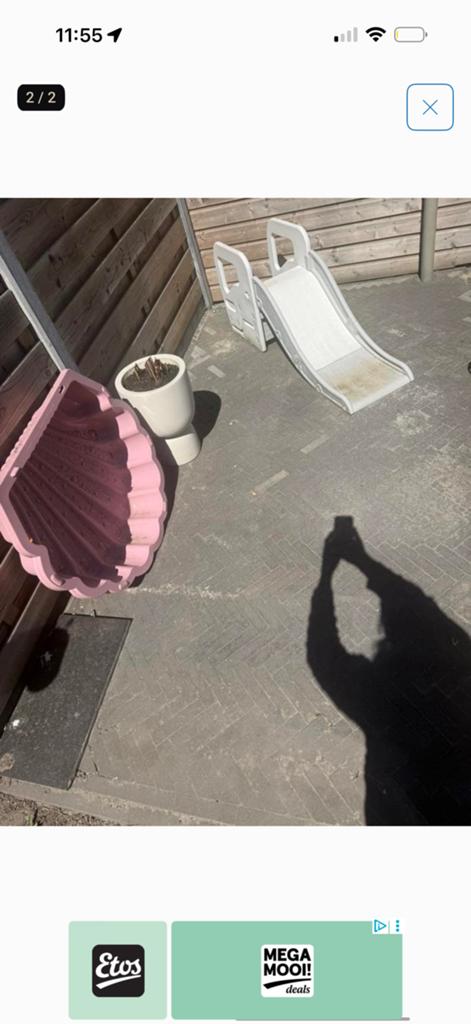 Klinkers antraciet, Tuin en Terras, Ophalen, Zo goed als nieuw, Beton, Klinkers