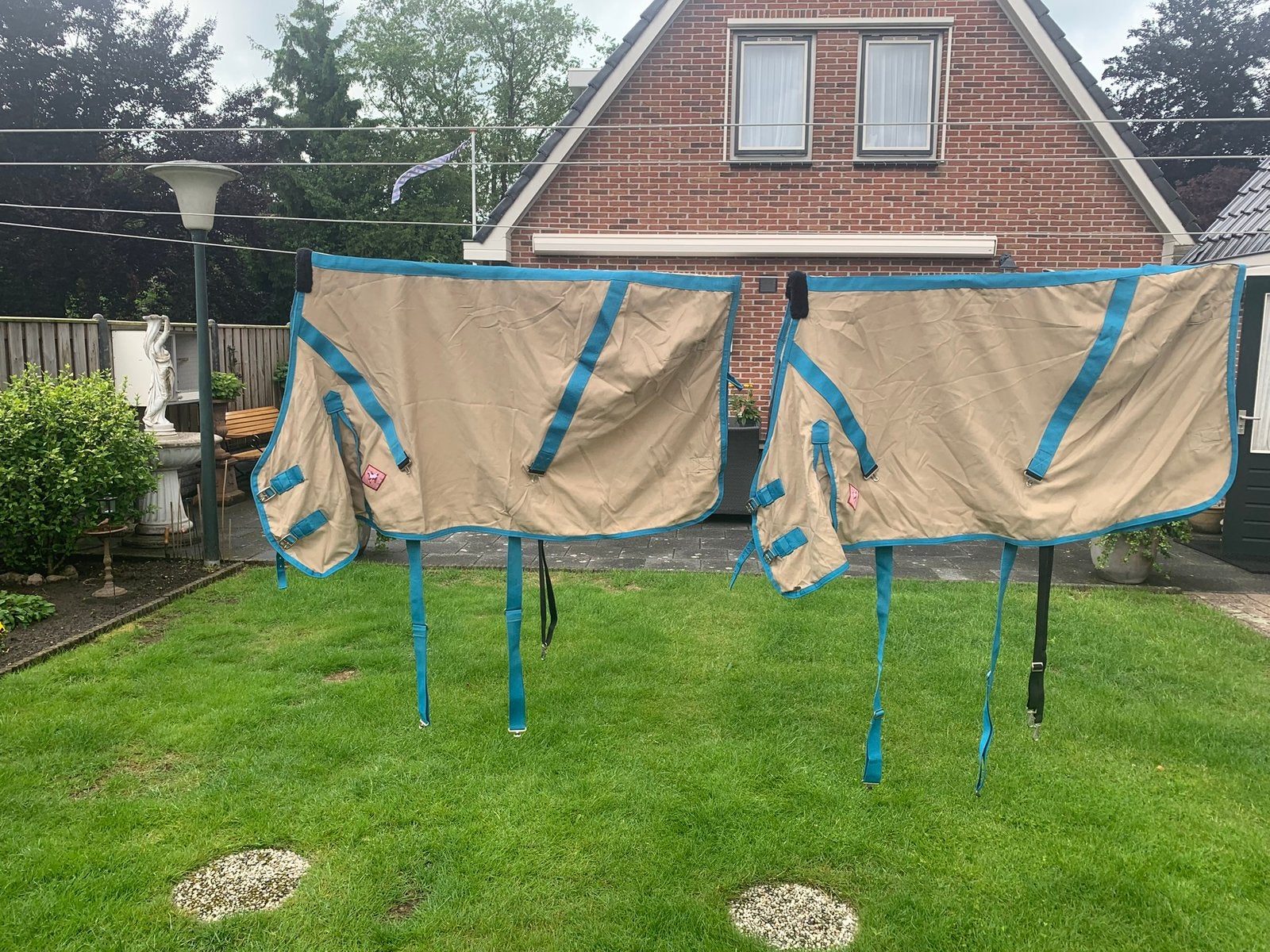 Paarden vliegdekens, Dieren en Toebehoren, Paarden en Pony's | Dekens en Dekjes, Ophalen of Verzenden, Zo goed als nieuw