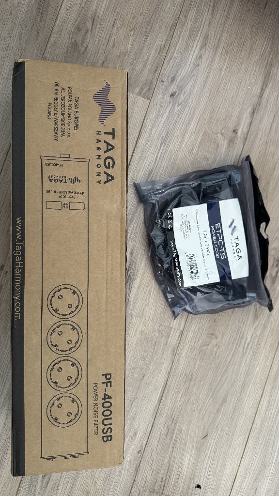 TAGA Harmony PF-400USB – Power Noise Filter – Nieuw in doos, Ophalen of Verzenden, Nieuw, Minder dan 2 meter, Overige kabels