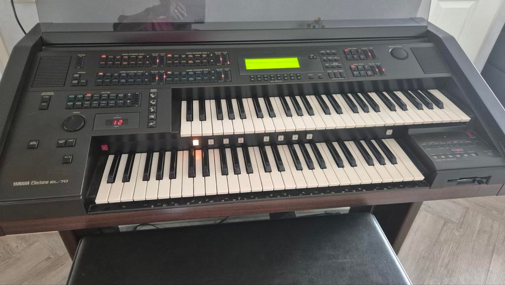 Yamaha Electone EL-70 Orgel - Zo goed als nieuw, Ophalen, Zo goed als nieuw, 2 klavieren, Orgel
