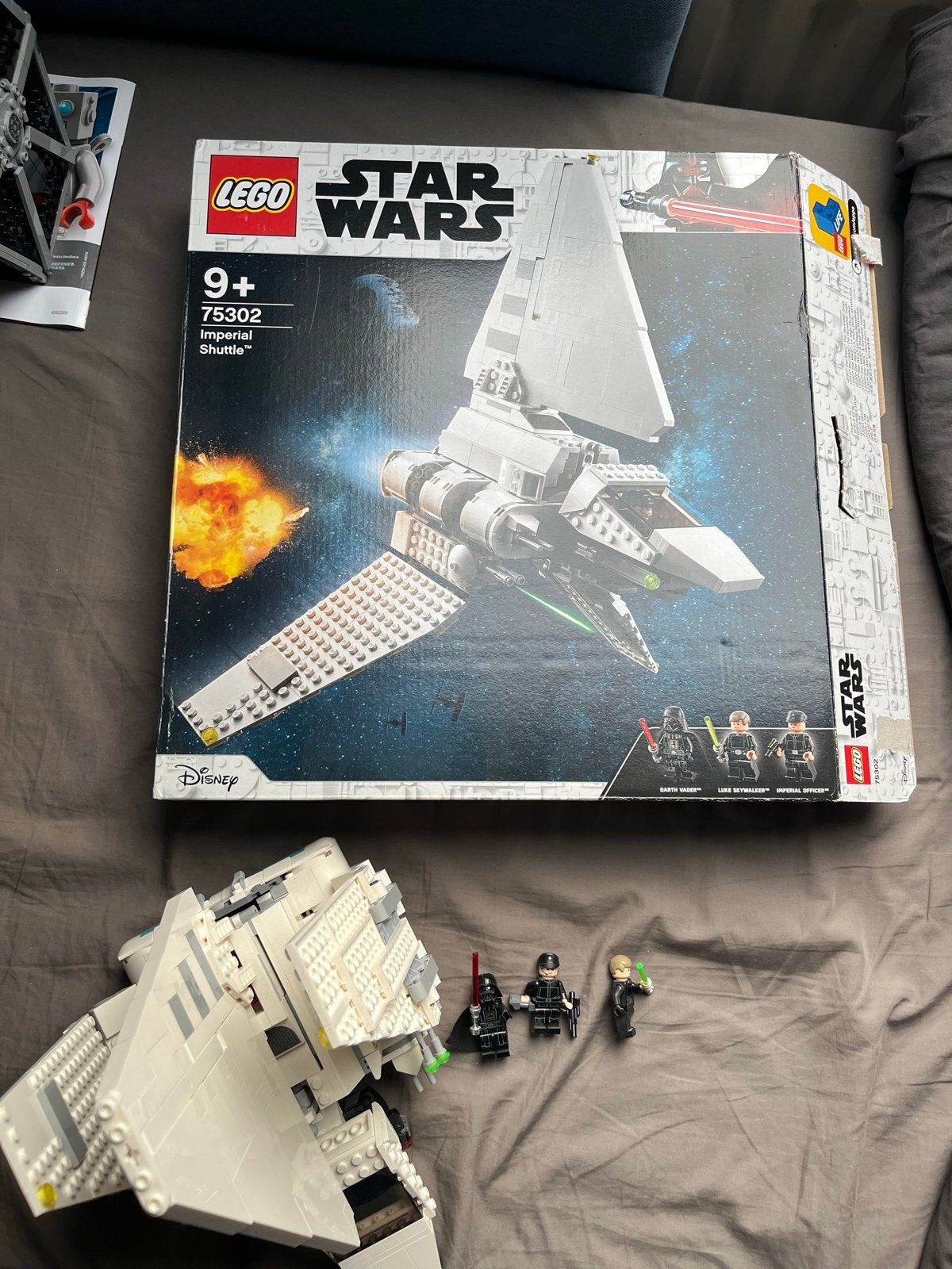LEGO Star Wars Imperial Shuttle 75302 met minifiguren, Gebruikt, Star Wars, Lego, Ophalen of Verzenden