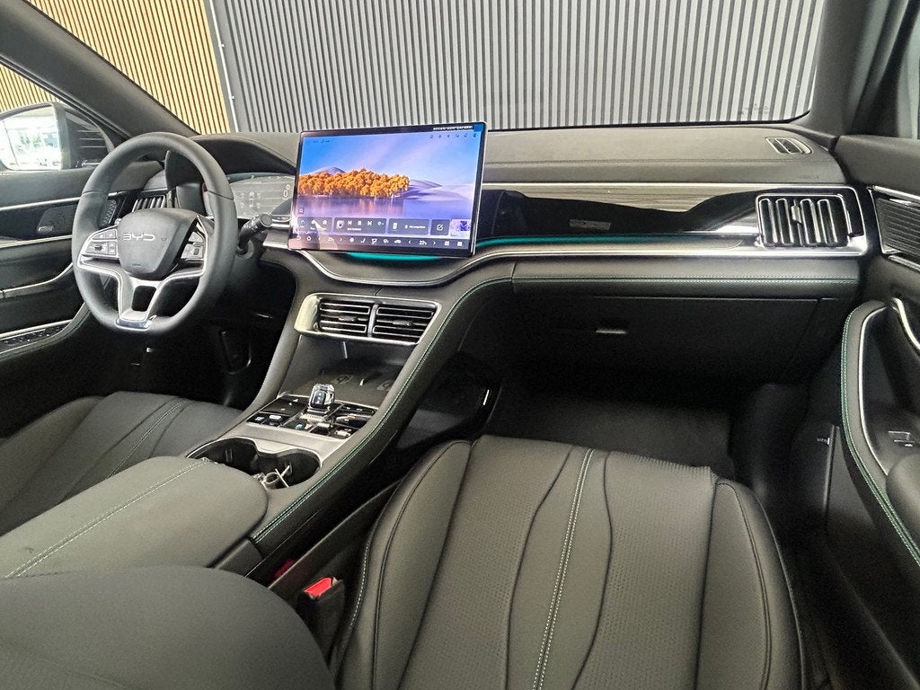 Byd SEAL U 1.5 DM- i FWD NAVI| PANO| 360 CAMERA| LEDER| INFI, Auto's, BYD, Seal U, 4 cilinders, Met garantie (alle), Zwart