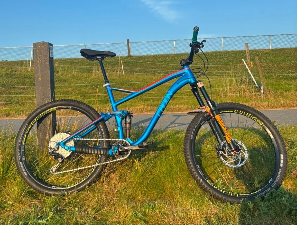 Mtb fully freeride/enduro, Fietsen en Brommers, Gebruikt, 57 cm of meer, Fully, Schijfrem