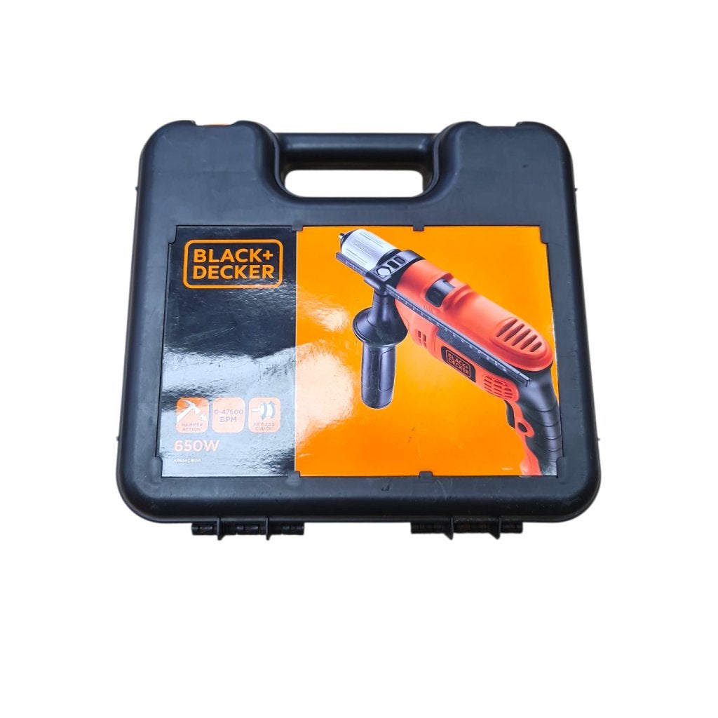 Black & Decker KR654CRES Klopboormachine | Nette Staat, Black en Decker, Zo goed als nieuw, Support@blackendecker.com, 701 E. Joppa Road
Towson, MD 21286
USA