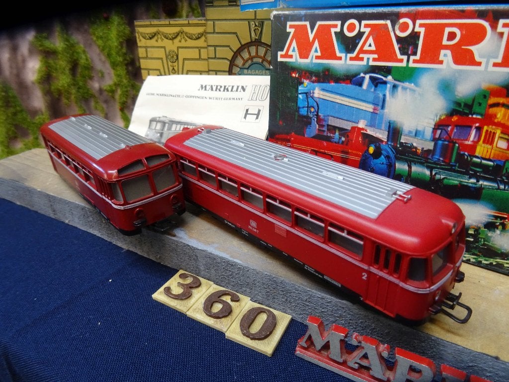 360A=Marklin 3016-4018 van de Duitse spoorwegen.719, Wisselstroom, Ophalen of Verzenden, Märklin, Gebruikt