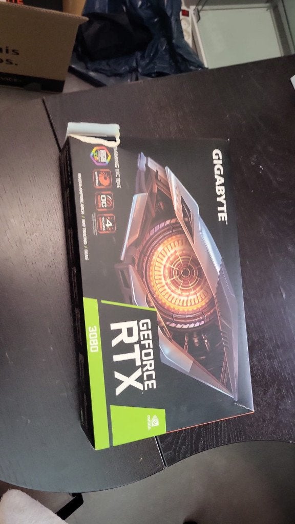 RTX 3080 Gigabyte gaming oc, Computers en Software, Videokaarten, Gebruikt, GDDR6, PCI-Express 4, Ophalen of Verzenden