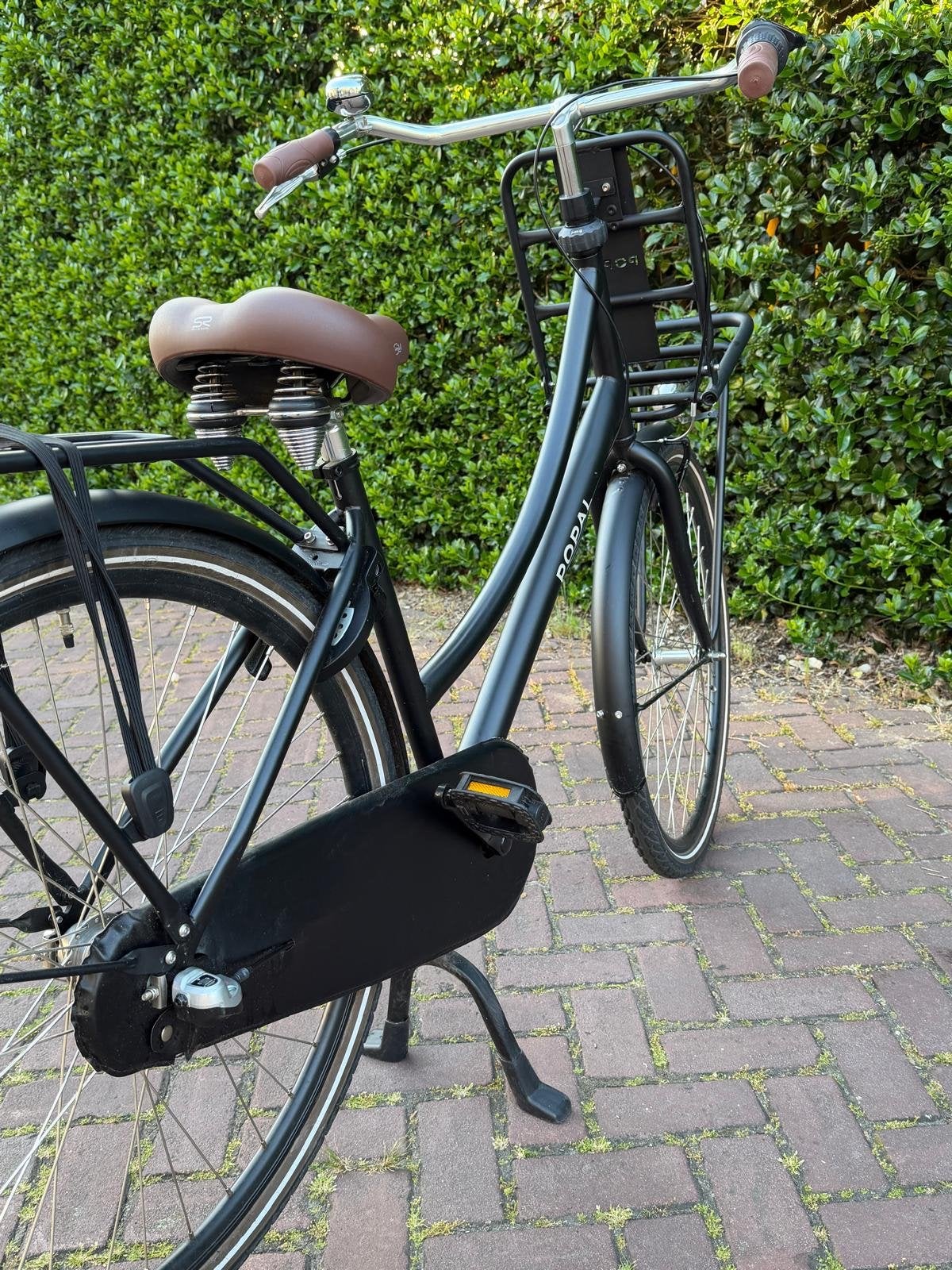 Popal damesfiets zwart zo goed als nieuw 2 maanden gebruikt!, Overige merken, Terugtraprem, Ophalen of Verzenden, Zo goed als nieuw