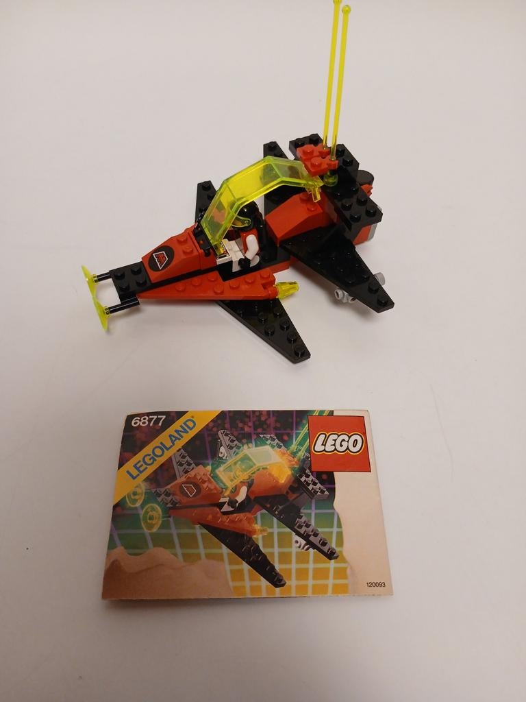Lego space 6877 m-tron vector detector met boekje, Ophalen of Verzenden