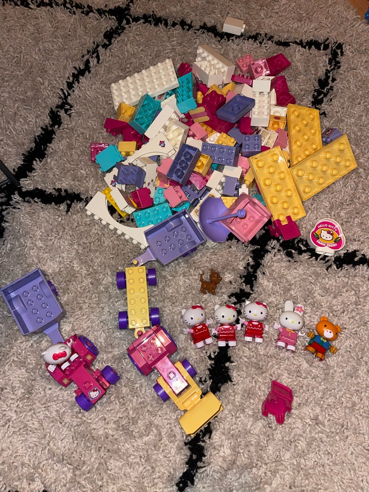 Hello Kitty duplo, Ophalen, Gebruikt, Overige merken