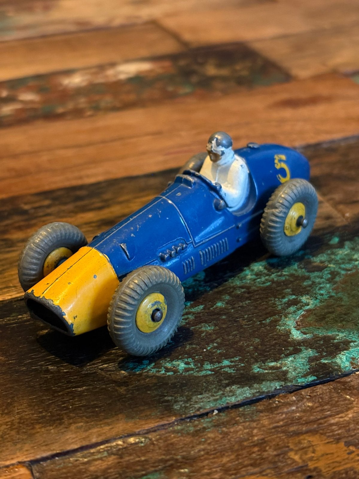 Dinky Toys 234 Ferrari Racewagen nr. 5 – Origineel, Ophalen of Verzenden, Zo goed als nieuw, Auto, Dinky Toys