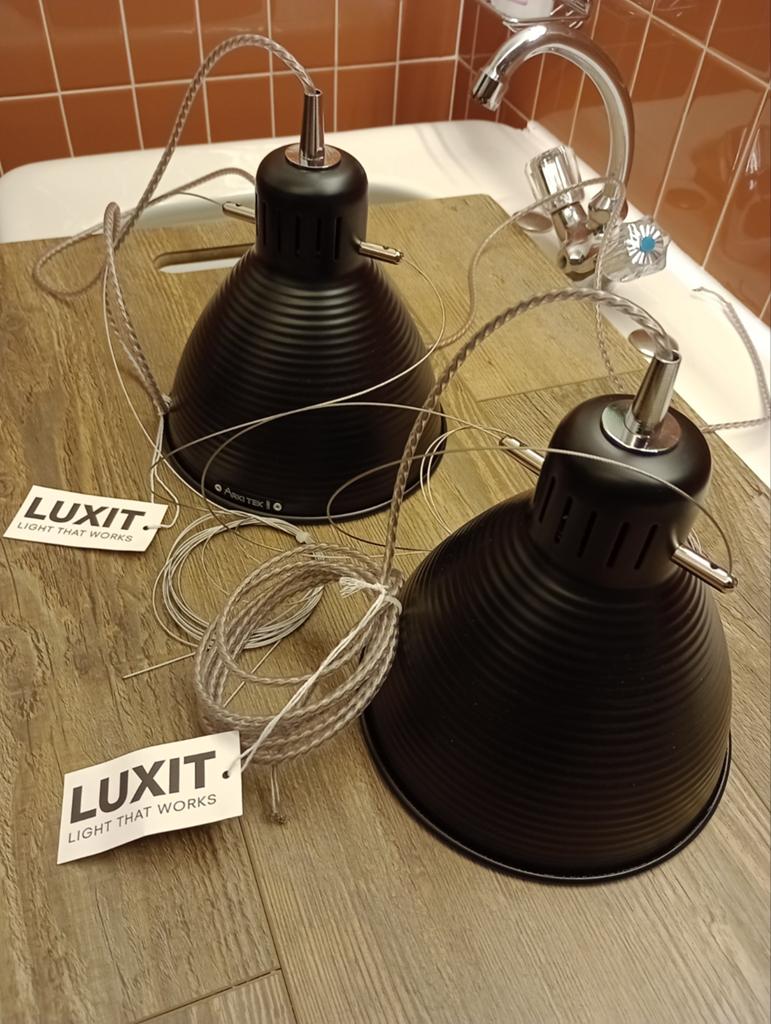 Lux-it  / arki-tek, Ophalen of Verzenden, Nieuw, Zwart, Rond