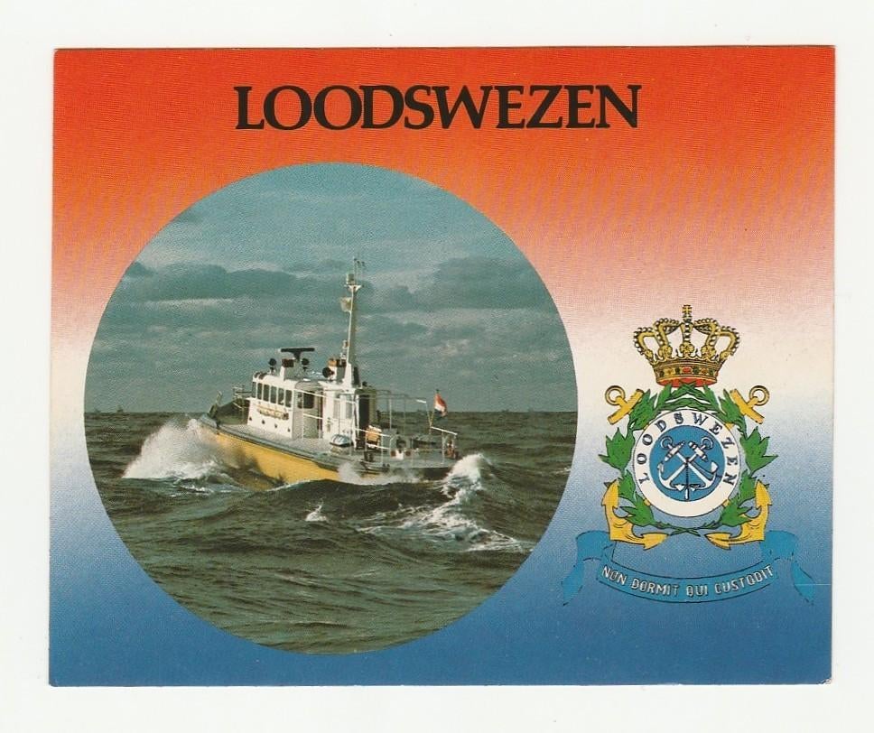 sticker Kon Marine - Loodswezen, Verzenden, Marine, Nederland, Overige typen