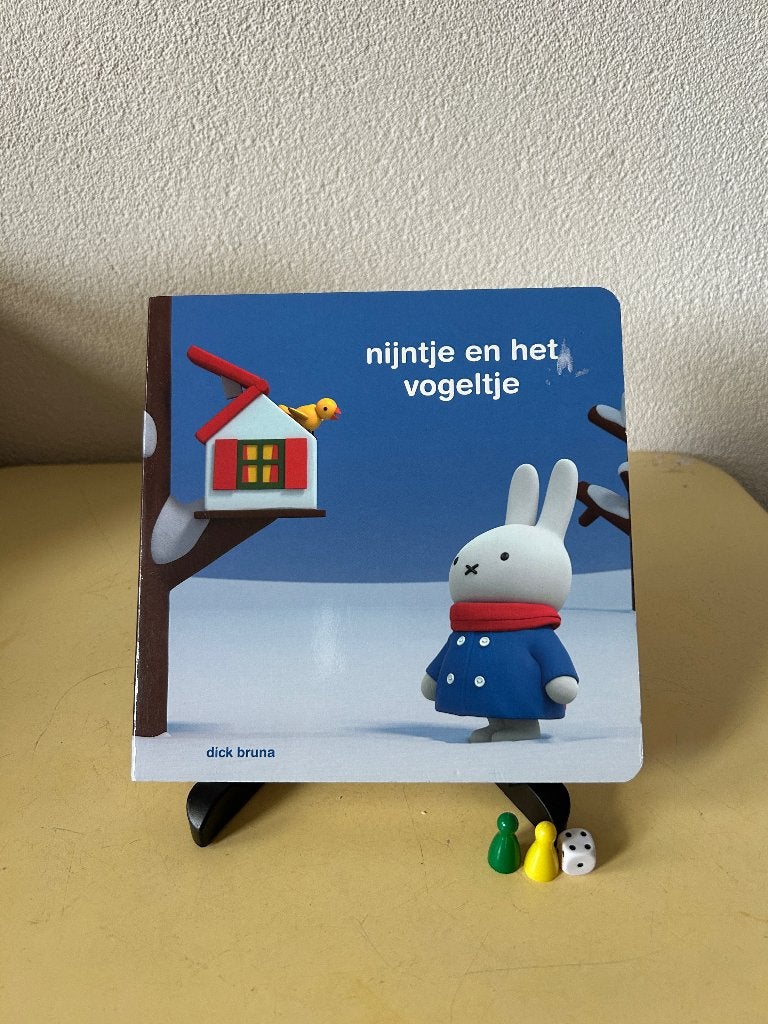 Kartonboekje Nijntje en het vogeltje Bruna, Boeken, Ophalen of Verzenden, Zo goed als nieuw, Dick Bruna, 1 tot 2 jaar
