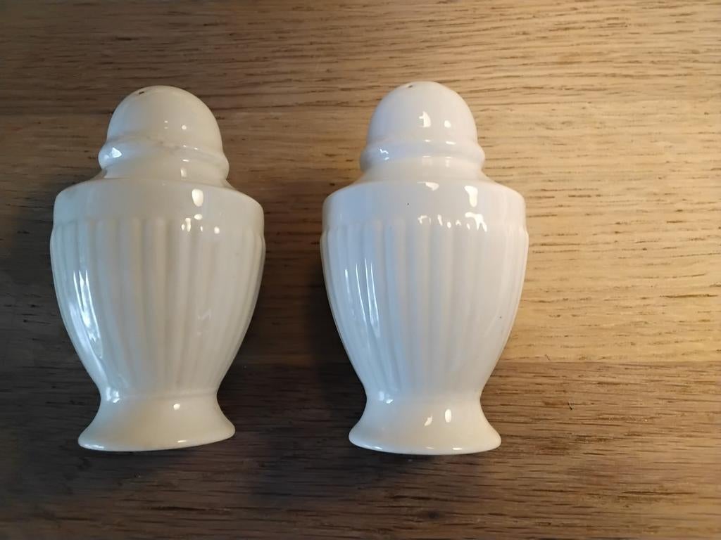Wedgewood edme peper en zoutstel in perfecte staat., Ophalen