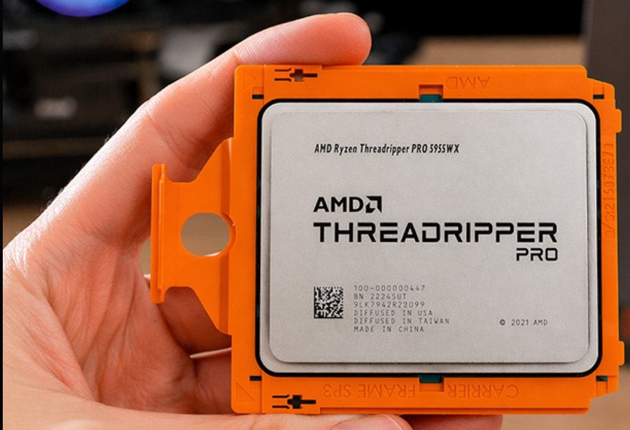 AMD Threadripper PRO 5955WX — 16C/32T sWRX8 | incl. carrier, Computers en Software, Ophalen of Verzenden, Zo goed als nieuw, 16-core