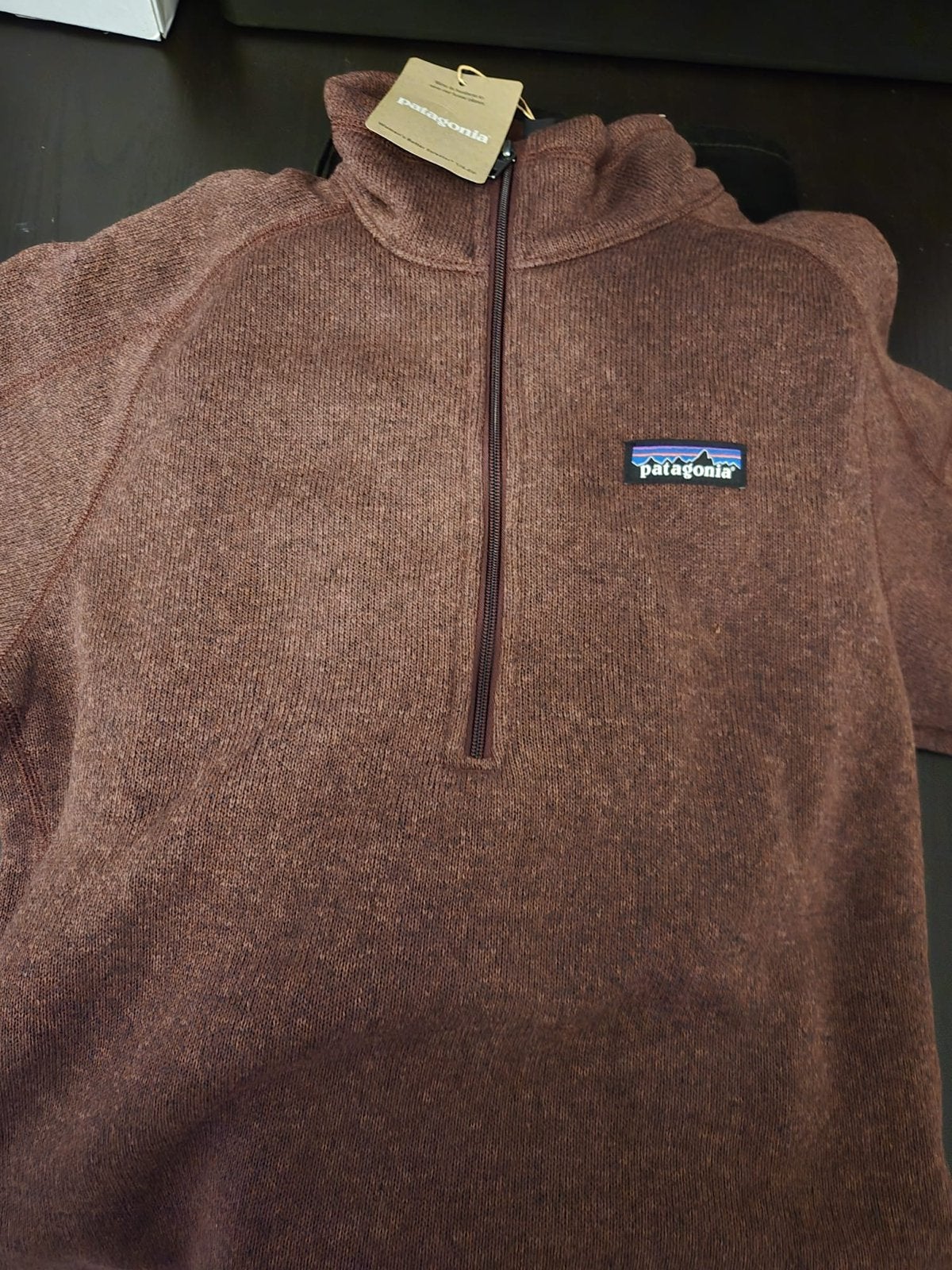 Patagonia Better Sweater 1/4 Zip Fleece - Nieuw met kaartjes, Kleding | Heren, Ophalen of Verzenden, Nieuw, Maat 48/50 (M), Bruin